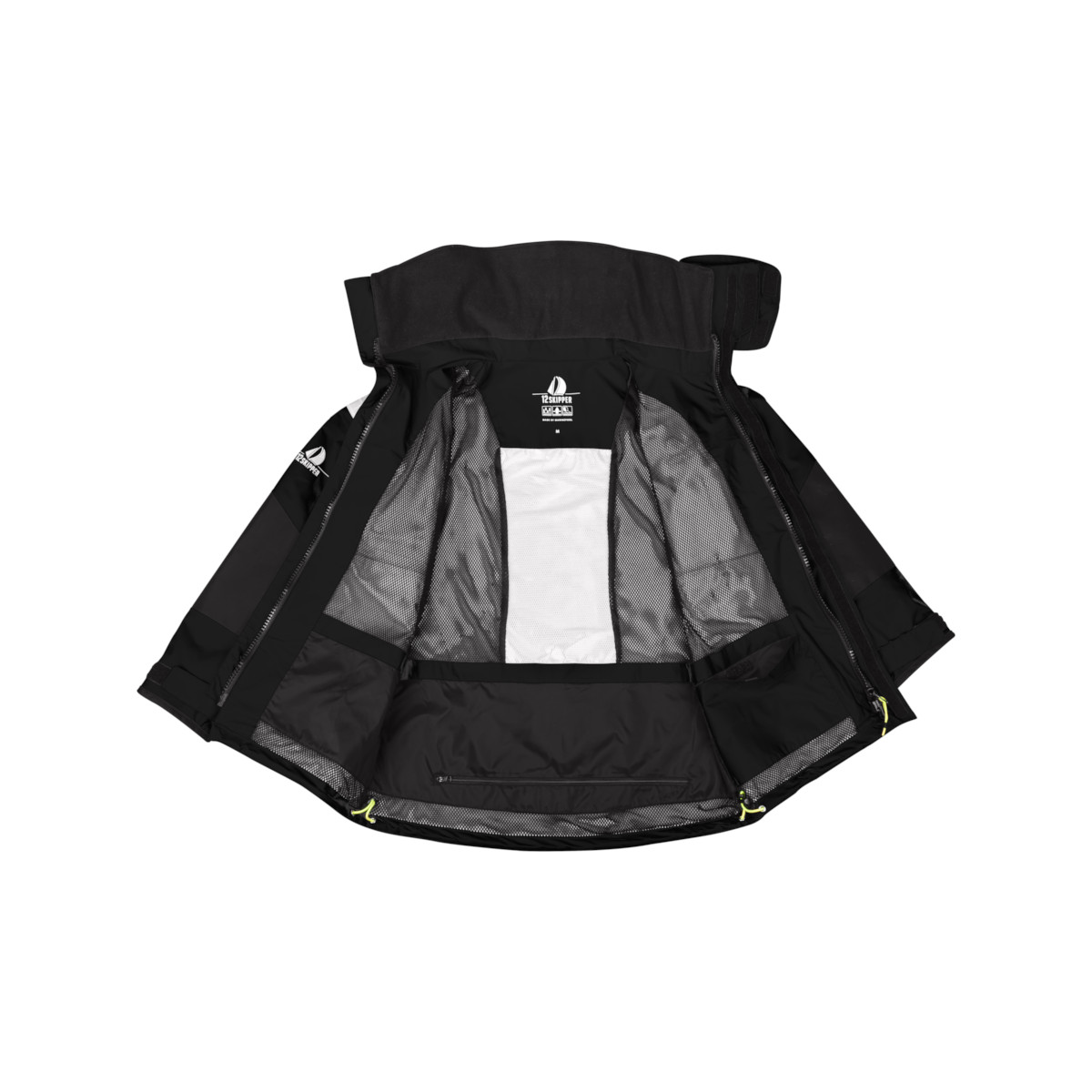 12skipper Magellan Offshore Segeljacke Unisex schwarz, Größe L