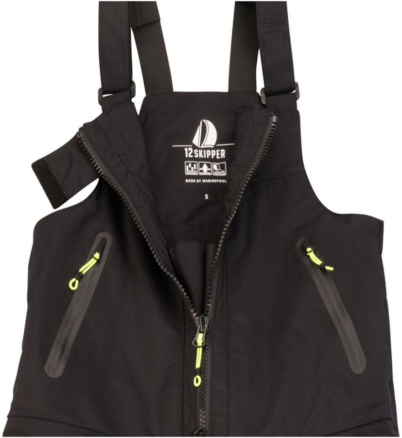 12skipper Magellan Offshore Segelhose Damen schwarz, Größe L