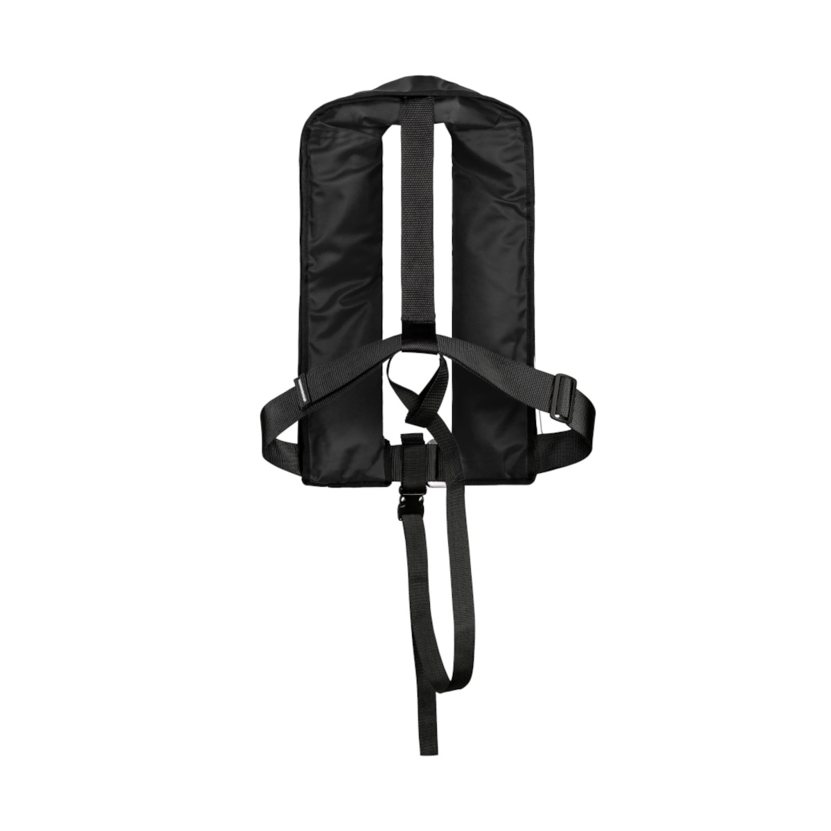 4er-Set 12skipper Automatik-Rettungsweste 165N ISO mit Harness, schwarz inkl. 4 Wartungskits