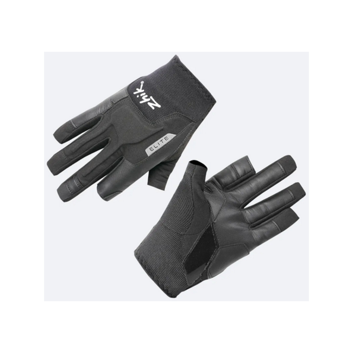 Zhik Elite Segelhandschuhe Langfinger anthrazit, Größe L